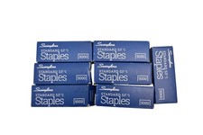 Swingline Standard SF 1 Staples 1/4" Leg Length 5000 Ct Box Lot Of 7 Bulk