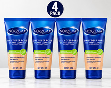 Noxzema Ultimate Clear Daily Deep Pore Oil-Free Cleanser 6 oz - 4 Pack