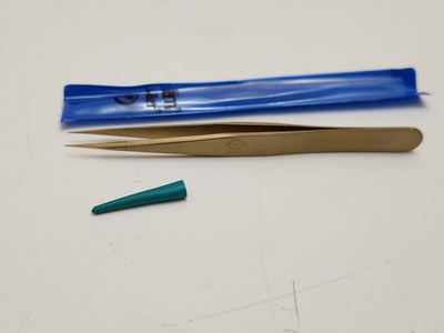 #ad Erem AM Precision Tools Tweezers Semi Fine Brass Swiss Made New $22.95