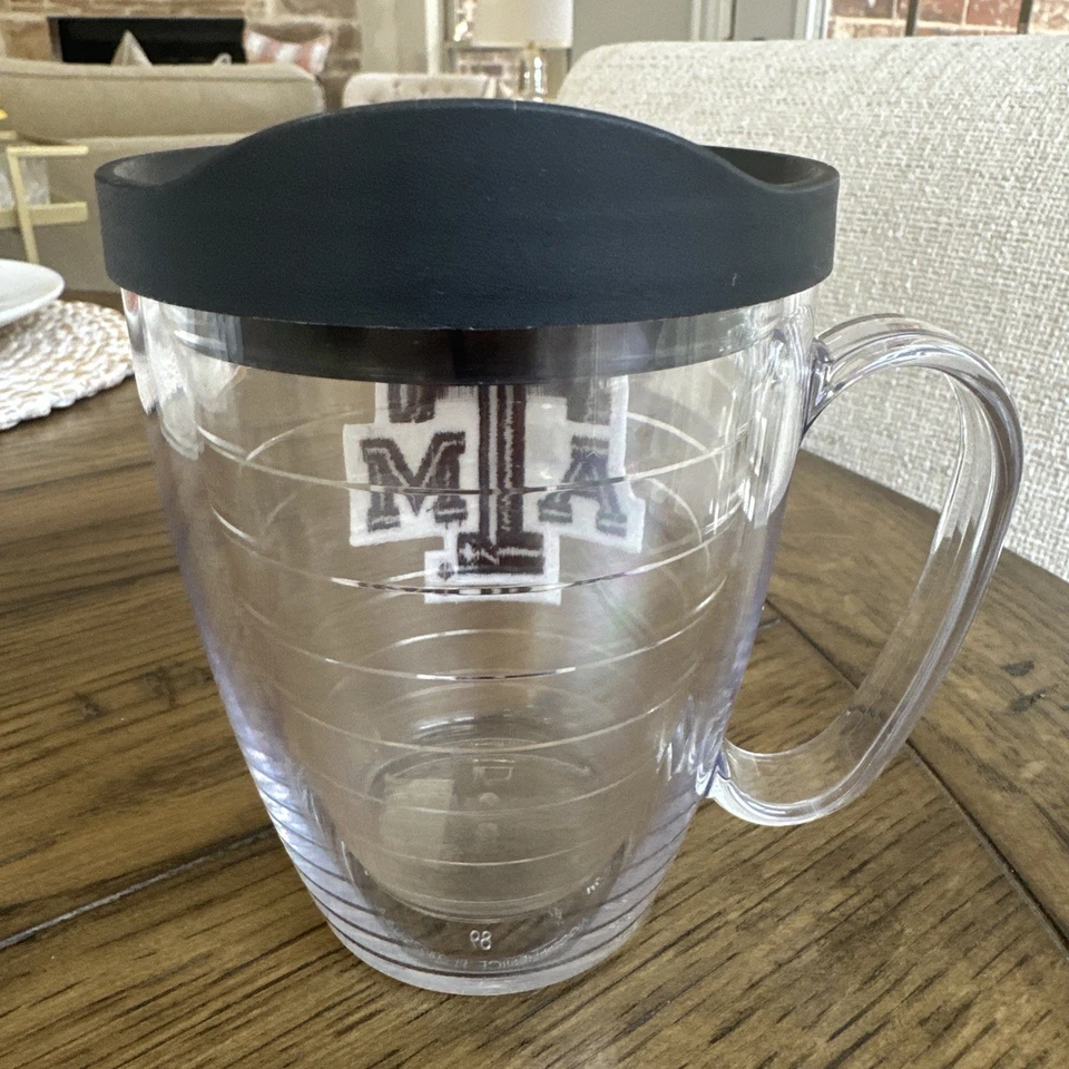 Vaso aislante Tervis Texas A&M con envoltura y tapa taza de 16 oz - Tritan transparente Foto 4 de 4