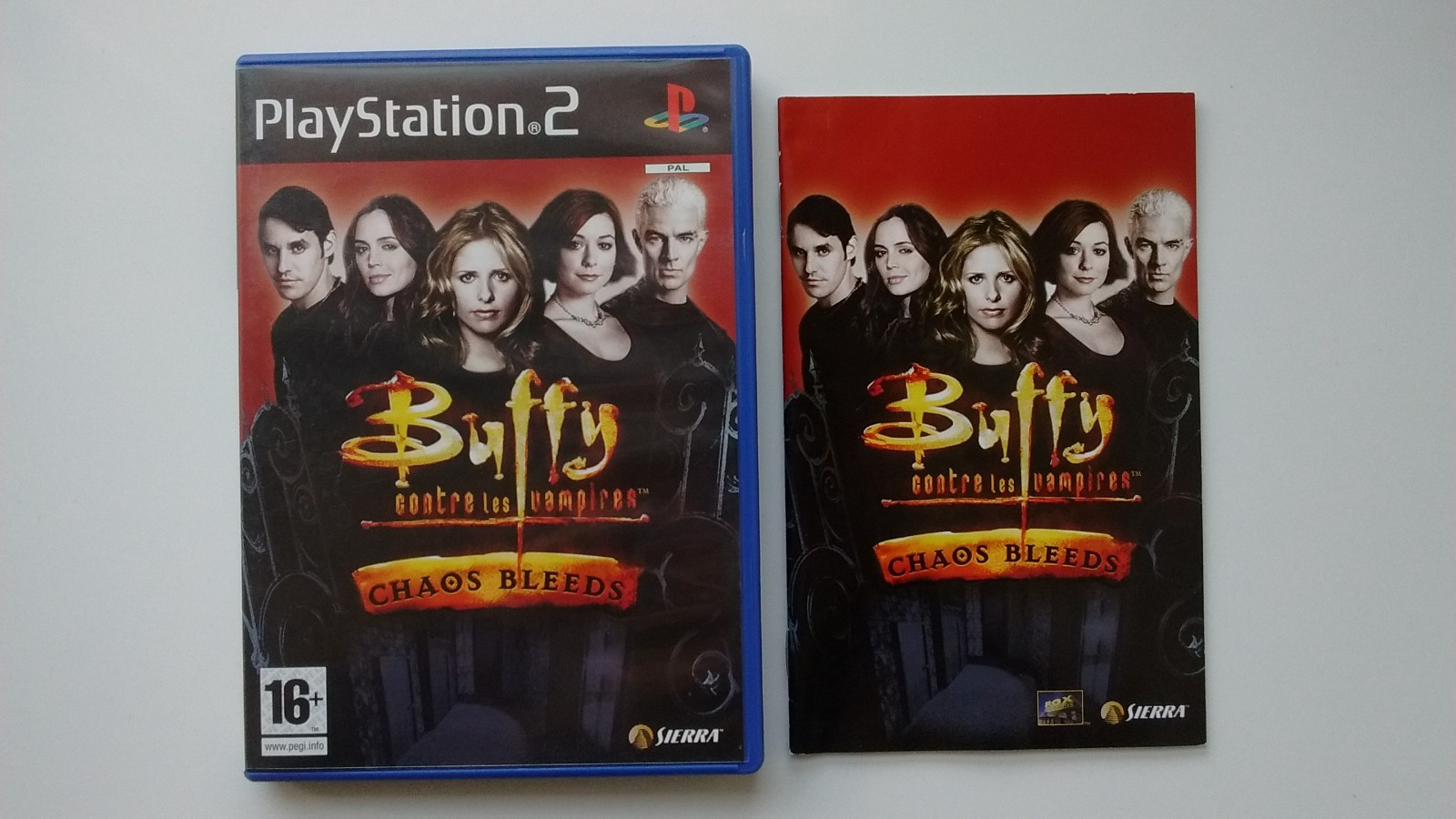 Buffy contre les Vampires Chaos Bleeds Complet sur Playstation 2 PS2 !!!