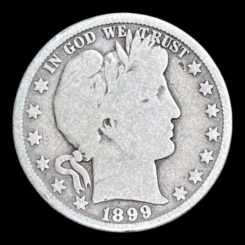 1899-O Barber Silver Half Dollar