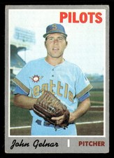 1970 Topps #393 John Gelnar