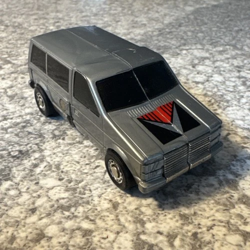 VINTAGE 1984 Bandai Tonka GOBOTS VAN GUARD Robot Mini Van Awesome Condition