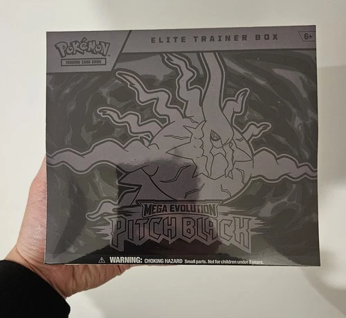 Pokémon TCG Mega Evolution: Pitch Black Elite Trainer Box English ✨️