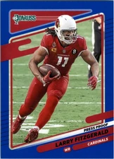 2021 Donruss Press Proof Blue #246A Larry Fitzgerald - FB