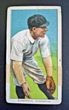 AUTHENTIC 1909-11 T206 T 206 KID ELBERFELD Baseball Tobacco Card (Fielding,Wash)
