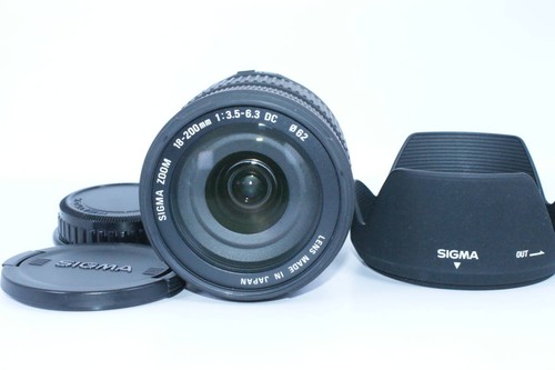 SIGMA DC 18 200mm F3.5 6.3 for PENTAX No Mold or Haze 173