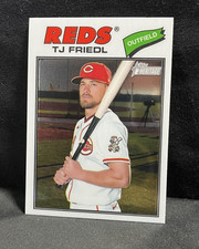 2026 Topps Heritage Chrome TJ Friedl Cincinnati Reds #296