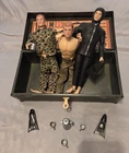 Vintage GI JOE Figures with Locker & Miscellaneous Accessories AS-IS
