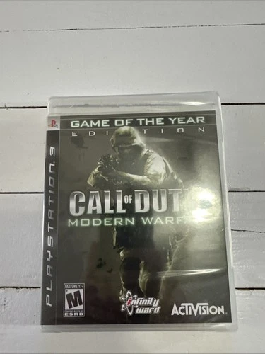 Call of Duty 4 Modern Warfare Game of the Year Edition Sony PS3 BRAND NEW SEALED