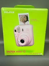 Fujifilm Instax Mini 12 Camera (Blossom Pink) with instax mini film - 20 shots