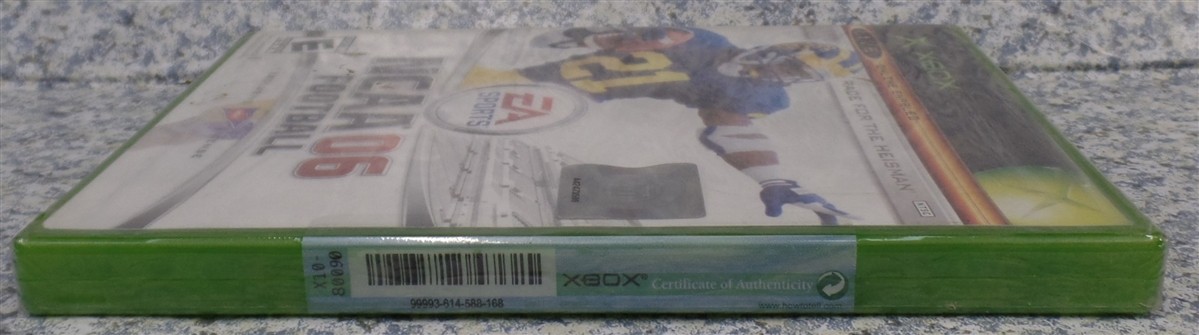 xbox☆NCAA FOOTBALL 06 海外版☆箱付・説明書付・ソフト付