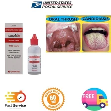 CANDID MOUTH PAINT FOR ORAL THRUSH TREATMENT 25 ML EACH