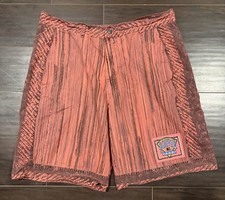 Vintage Ocean Pacific OP Surf Shorts Mens 36 Style 40423 Neon Abstract USA 90s