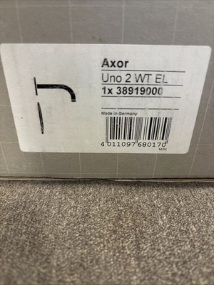 AXOR Electronic basin mixer concealed installation wall-mounted spout 165 mm