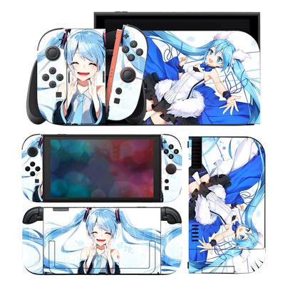 Miku Hatsune Anime Skin Aufkleber Stickers Schutzfolie Für Nintendo Switch 2
