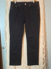 BROOKS BROTHERS NATALIE FIT Cotton Twill 5 Pocket Pants Size 12