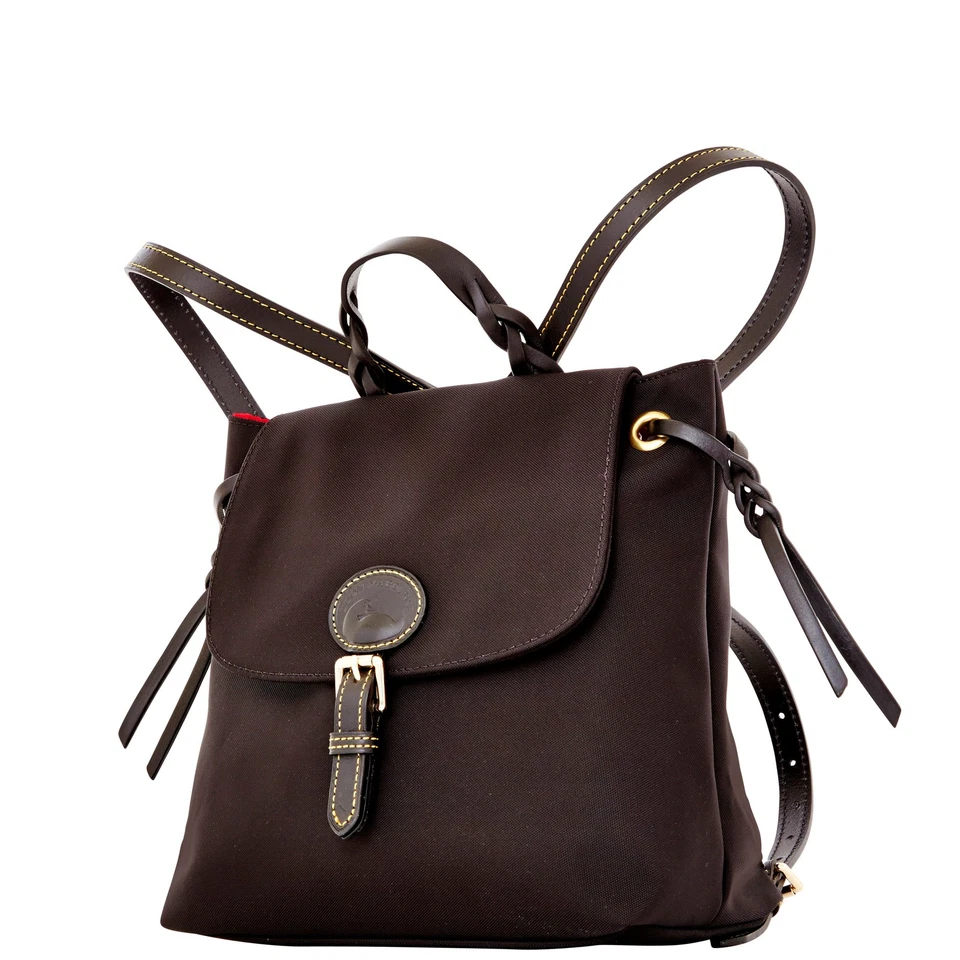 Mochila con solapa de nailon Dooney & Bourke