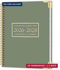 2026-2028 Monthly Planner - 3 Year Monthly Planner 2026-2028, Jan. 2026 - Dec. 2