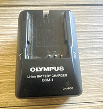 Olympus BCM-1 Li-ion Battery Charger for Olympus Camera 100-240V Black