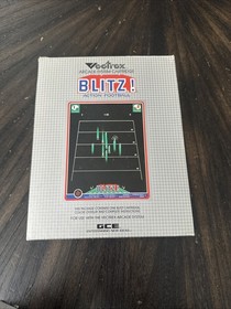 Vectrex Game Blitz! Action Football 