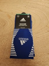 Adidas Soccer Team Speed Over The Calf Socks Lp7472-C Blue Size Medium