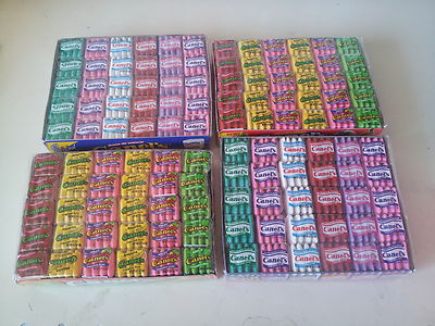 Canel's  Chewing Gum 2-Fruit & 2-Oroginal Flavor 4x60 MEXICAN CANDY