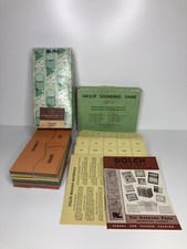Vintage Group Sounding Phonics  Contraction Puzzle School Training Aid Game.