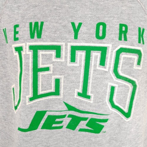 Vintage New York Jets Sweatshirt Mens Size Medium Gray 80s NFL Football - Picture 3 of 6