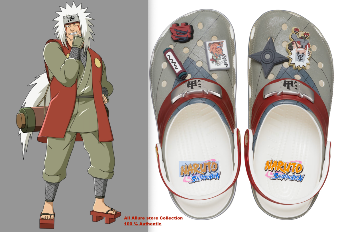 NEW Crocs x NARUTO JIRAIYA CLASSIC CLOG Men Sizes 5/ Women 7 | eBay