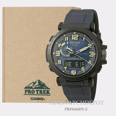 PRW6600Y-2 | Solar Charging Blue Watch - PRO TREK | CASIO