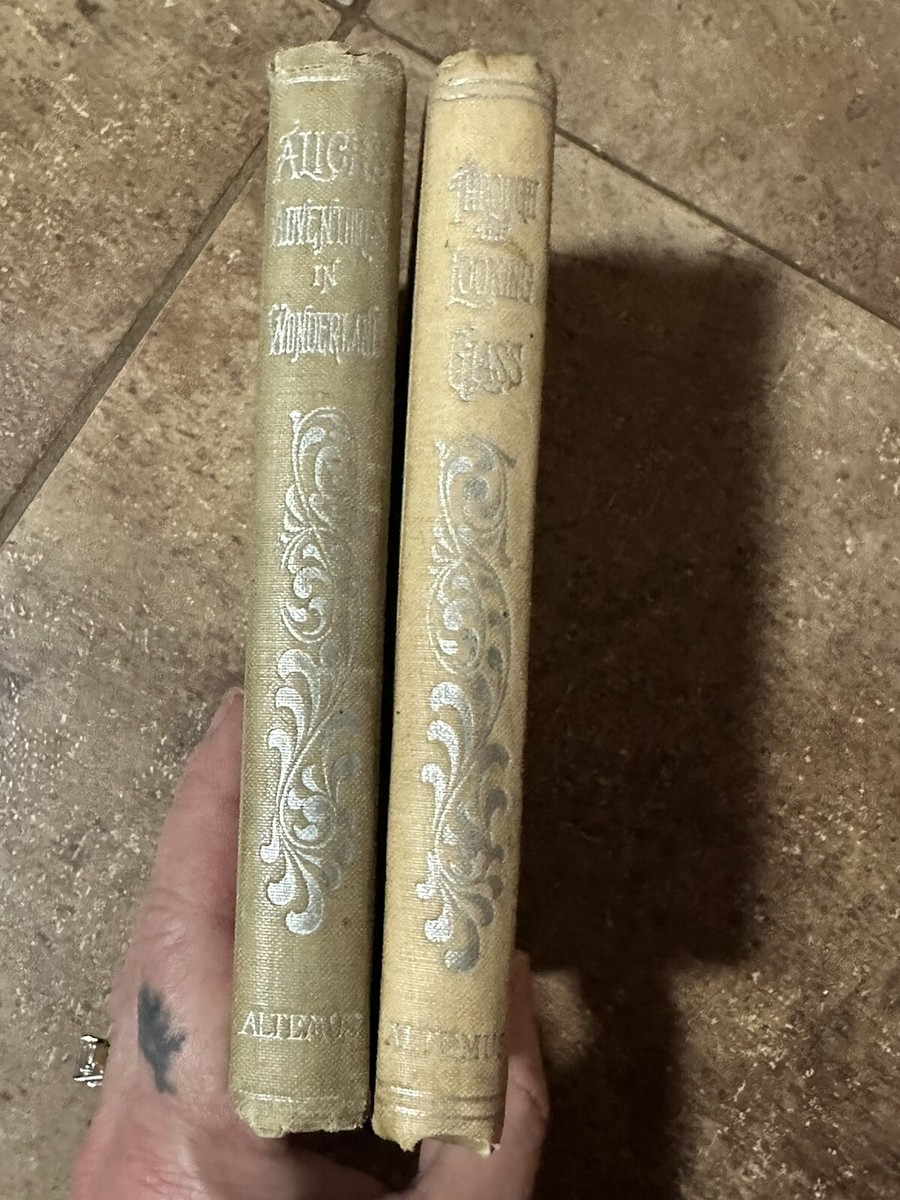 Antique 1895 & 1897 Henry Altemus Alice's Adventures In Wonderland