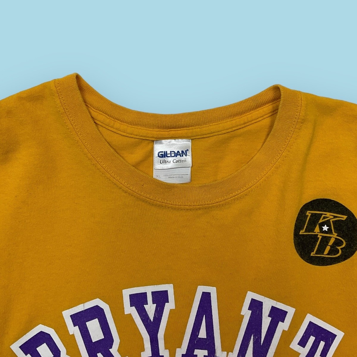 Kobe Bryant Black Mamba Tribute T Shirt Mens XL KB LA Lakers