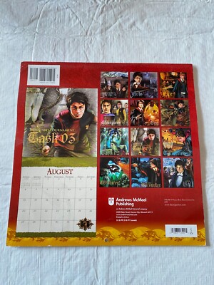 HARRY POTTER and the Goblet of Fire 2006 Calendar - Opened - For