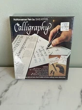 VINTAGE NO NONSENSE PEN BY SHAFFER CALLIGRAPHY SET IN FACTORY SEALED BOX NEW