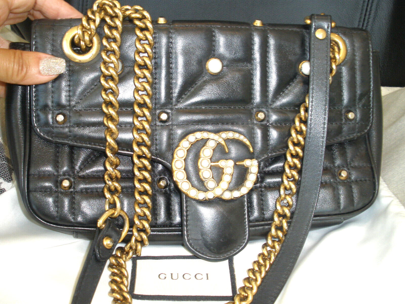 Bolsa GG Marmont matelassé Gucci – Loja Must Have