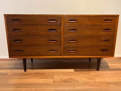Danish Poul Hundevad Brazilian Rosewood Vintage Chest Of Drawers