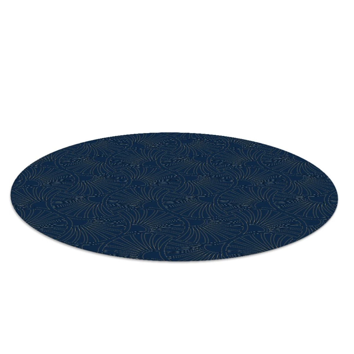 Decorative office outlet chair mat