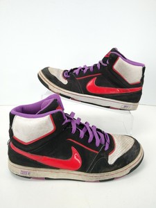 purple nike high tops womens