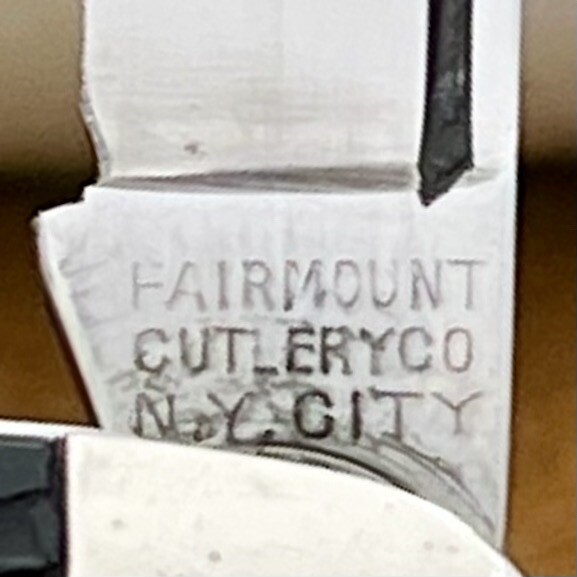 Fairmount Cutlery Co. New York Equal End Jack Knife comp Great Eastern