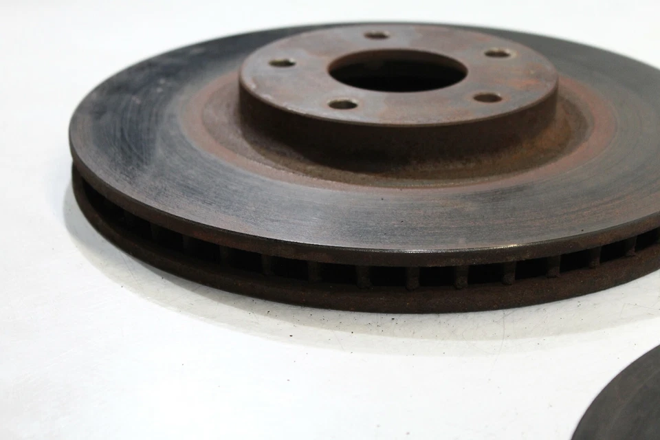 2003-2005 NISSAN 350Z 03-08 INFINITI G35 FRONT ROTOR LEFT RIGHT PAIR P773 - Image 4 of 4