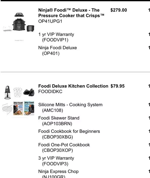 Ninja Foodi 8-qt. 9-in-1 Deluxe XL Pressure Cooker & Air Fryer