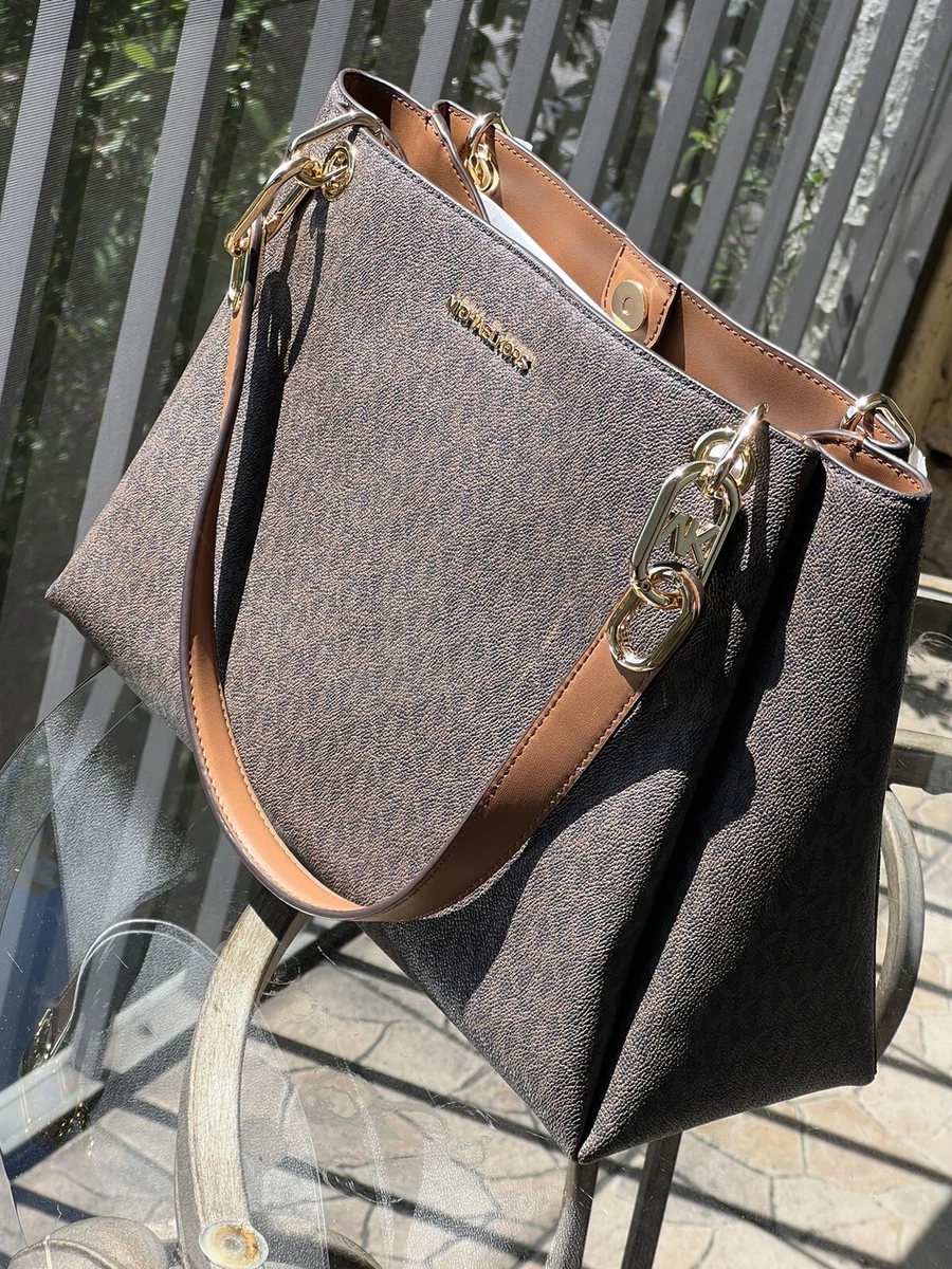 Michael kors shoulder tote deals
