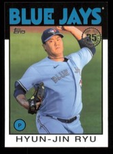 2021 Topps Update 1986 Topps 35th Anniversary Hyun-Jin Ryu Toronto Blue Jays