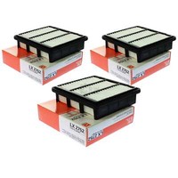 3X Mahle / Knecht LX 2752 Luftfilter Filter Air