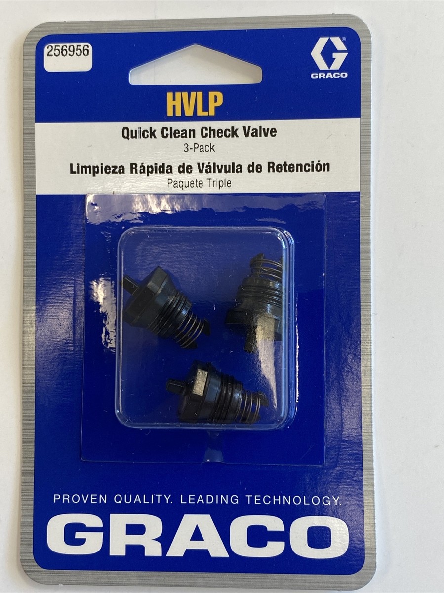 Graco 256956 HVLP Check Valve. 3 Pack. Genuine Graco | eBay