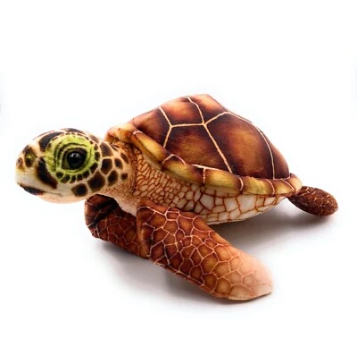 Plüschtier Stofftier Kuscheltier Schildkröte Meeresschildkröte braun oder grün
