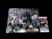 BRUCE WEBER Signed KANSAS STATE WILDCATS 8x10 Photo Basketball Head Coach JSA