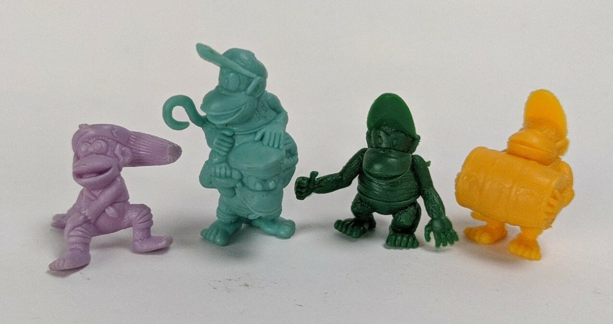 1994 Bandai Japan Nintendo Donkey Kong Country Keshi Gomu Figure